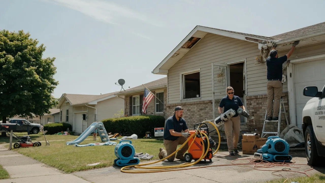 Water Damage Restoration in Bluffton, IN near me